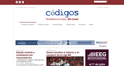 Desktop Screenshot of codigosnews.com
